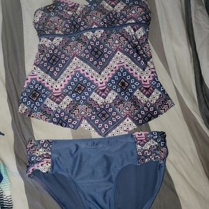 Justice tankini girls size 18